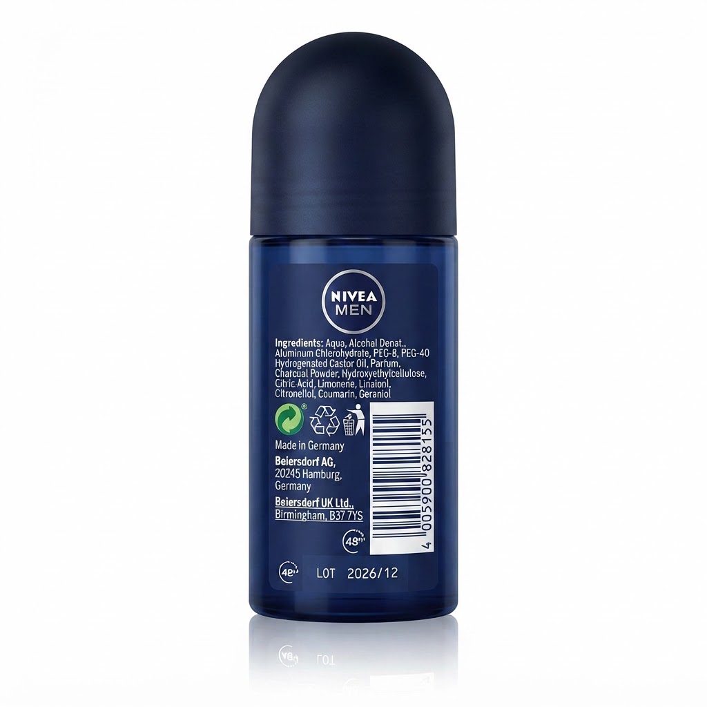 NIVEA DEEP IMPACT ROLL ON 50ML 3