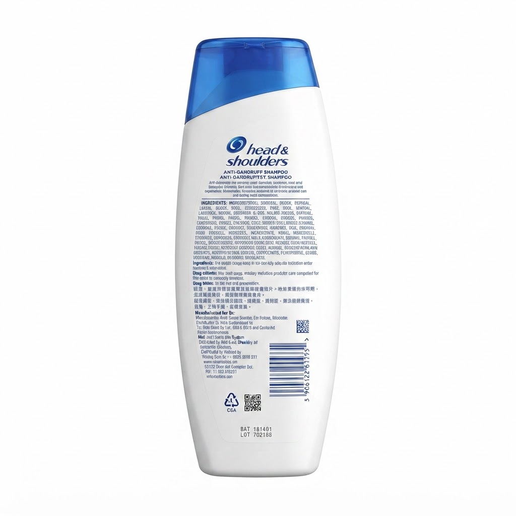 HEAD & SHOULDERS COOL MENTHOL SHAMPOO 340ML 3