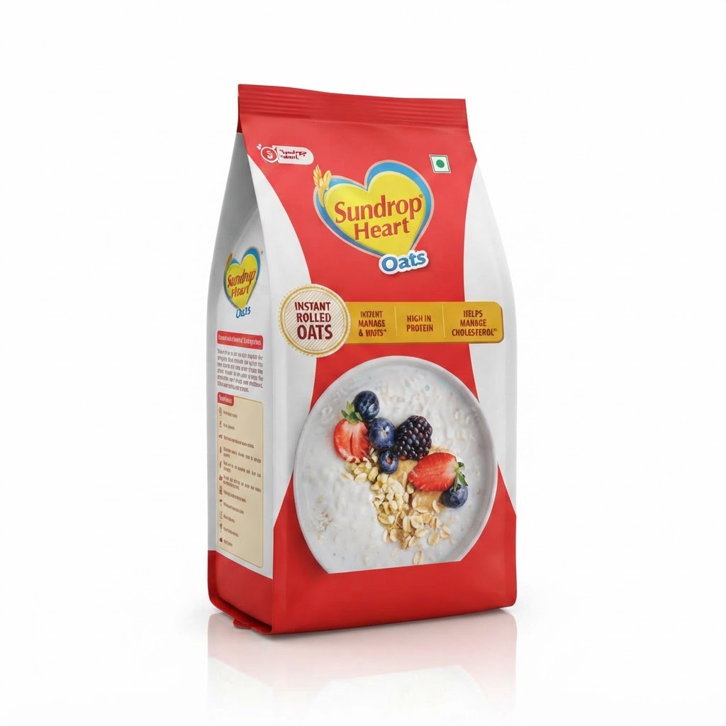 Sundrop heart plan oats New pack 2