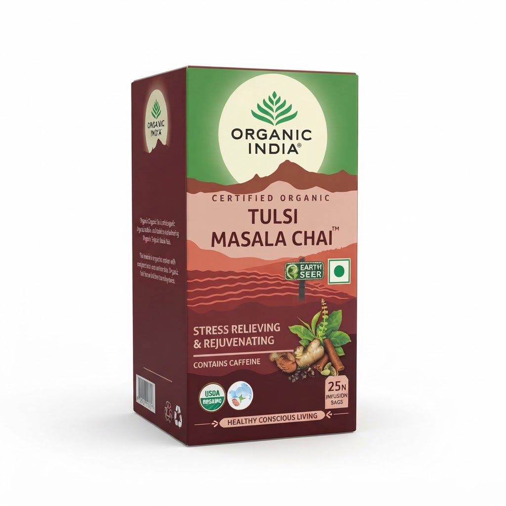 ORGANIC INDIA TULSI MASALA CHAI 25 T.B 2