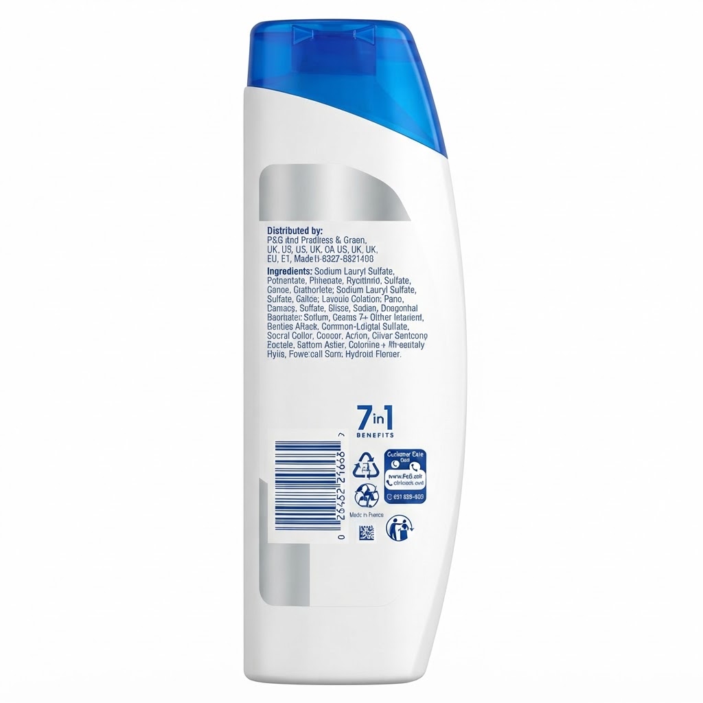 HEAD & SHOULDERS ANTI DANDRUFF ACTIVE PROTECT SHAMPOO 675ML 3