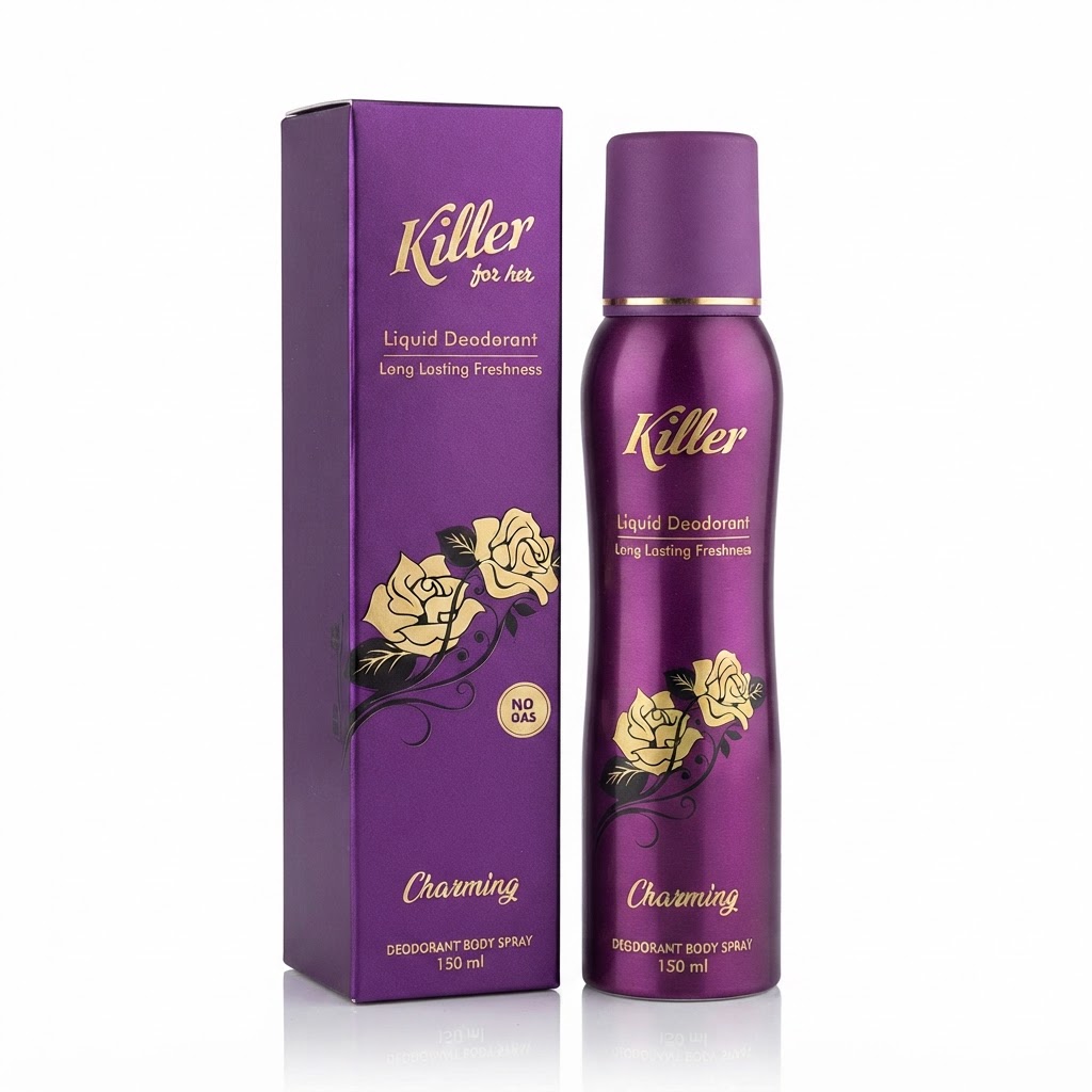 KILLER CHARMING DEO 150ML 2