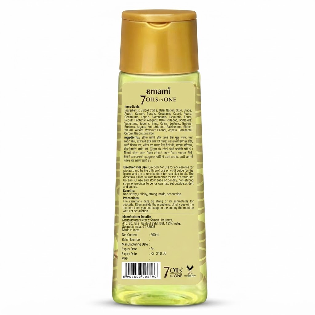 EMAMI 7 IN ONE OIL 100ML 3