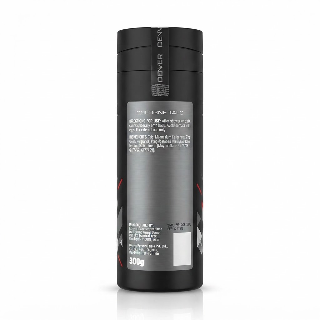 DENVER BLACK CODE TALC 300G 3