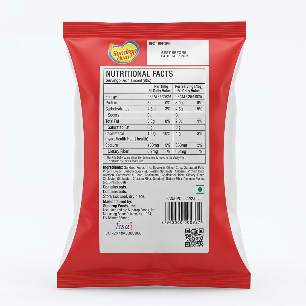 Sundrop plan oats 3
