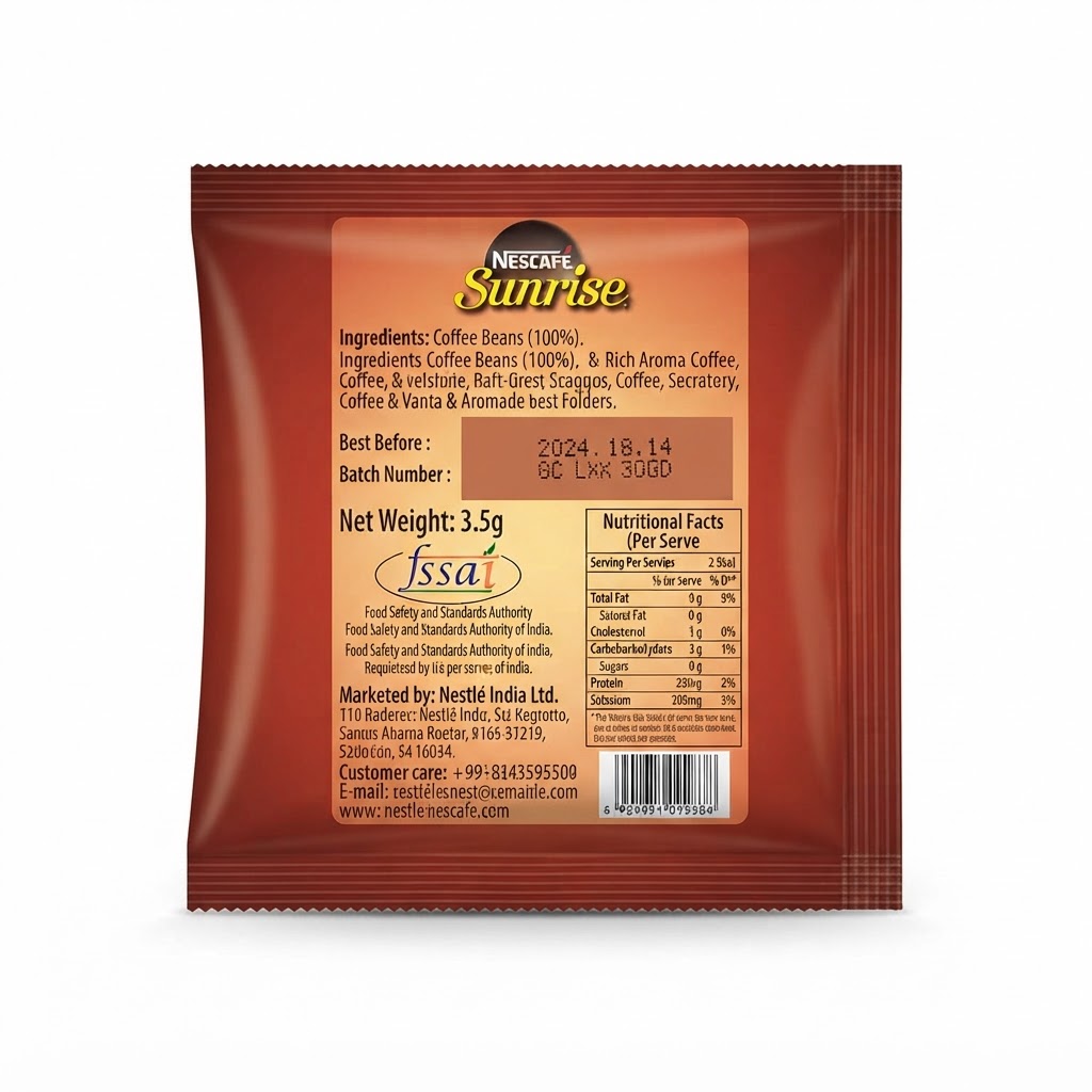 NESCAFE SUNRICE 2GM 3