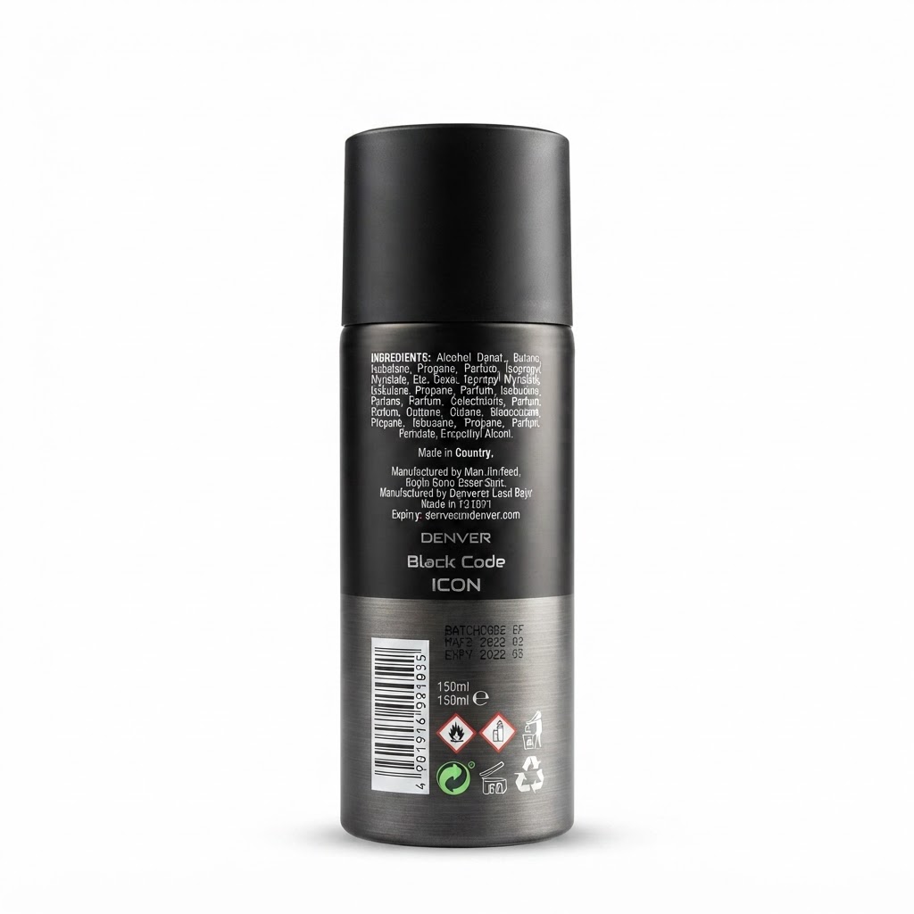 DENVER ICON DEODRANT 150ML 3
