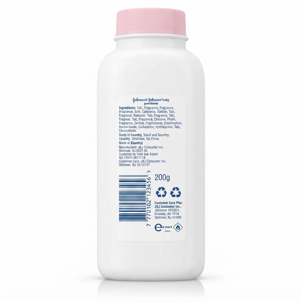 JOHNSON BABY POWDER BLOSSOMS 200G 3