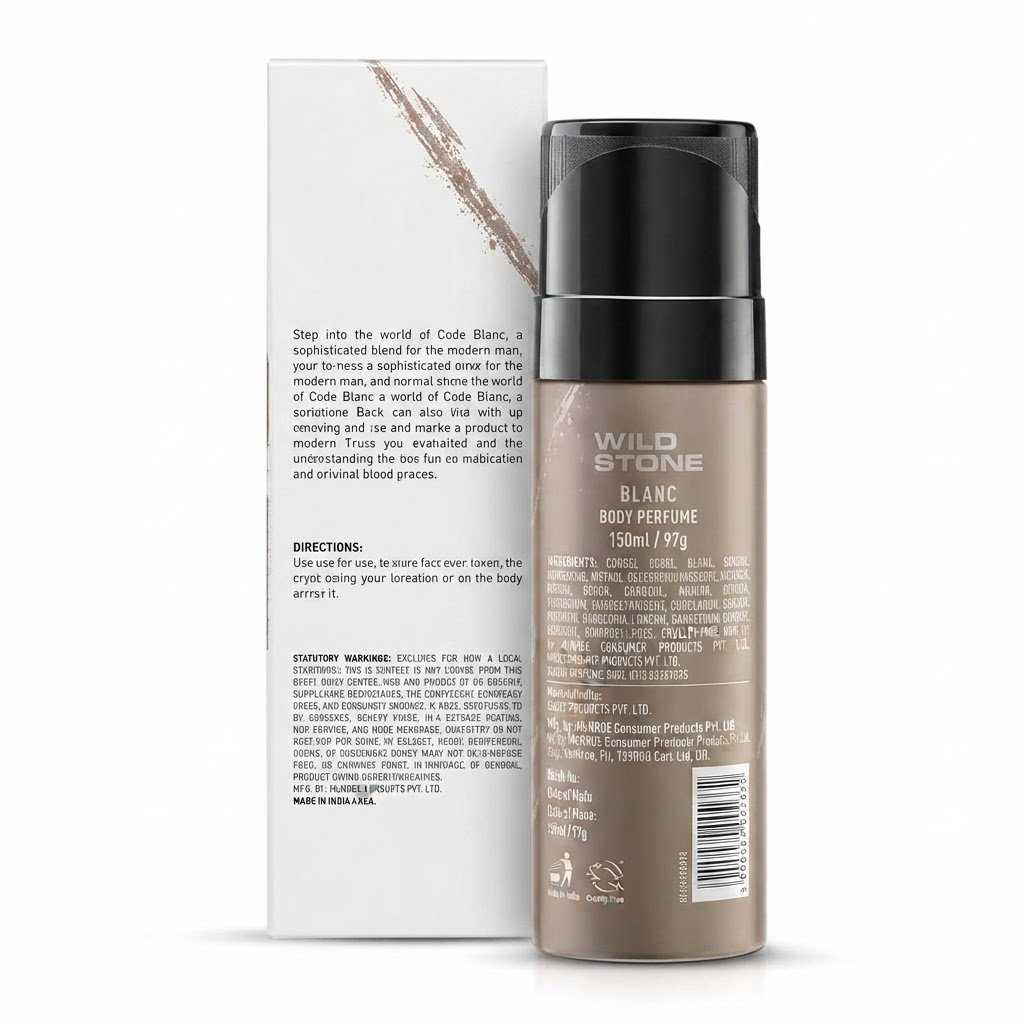 WILD STONE CODE DEO BLANC 120ML 3