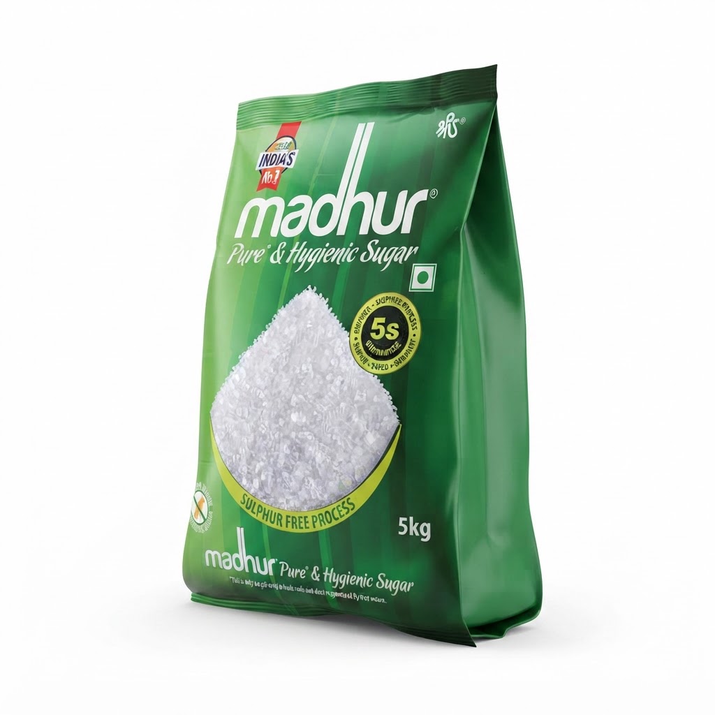 MADHUR SUGAR(M) 5KG 2