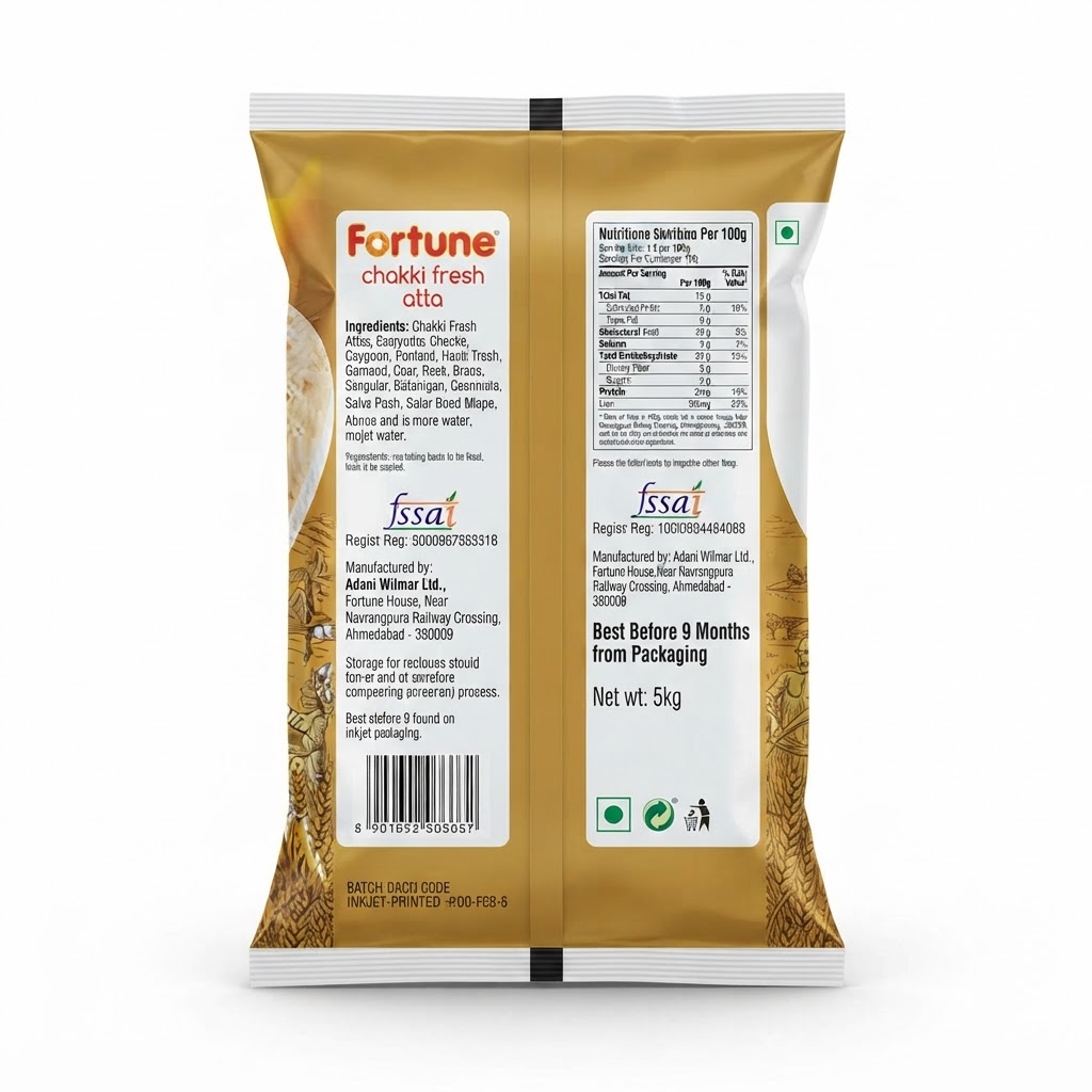Fortune atta 5 kg 3