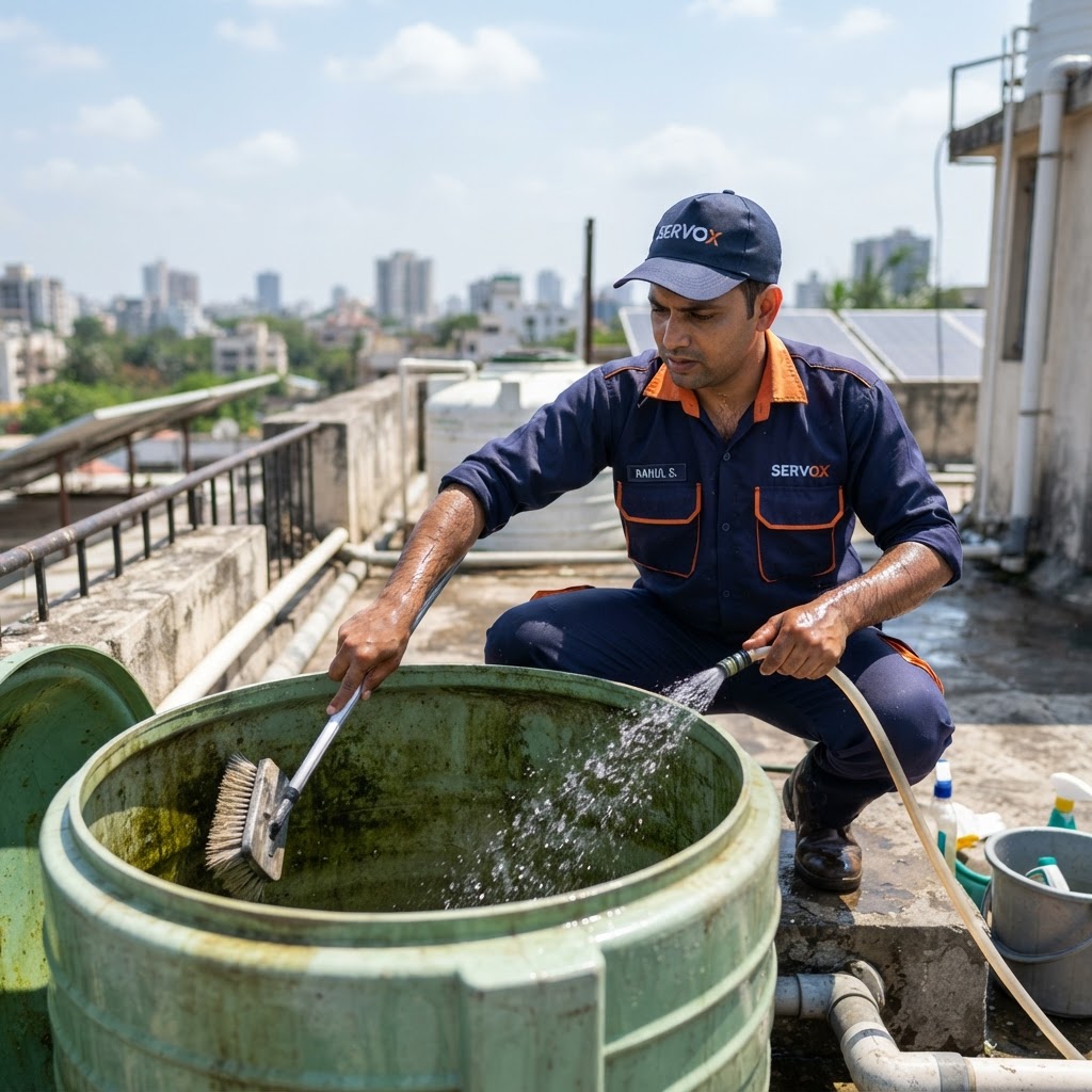 Water Tank Cleaning
