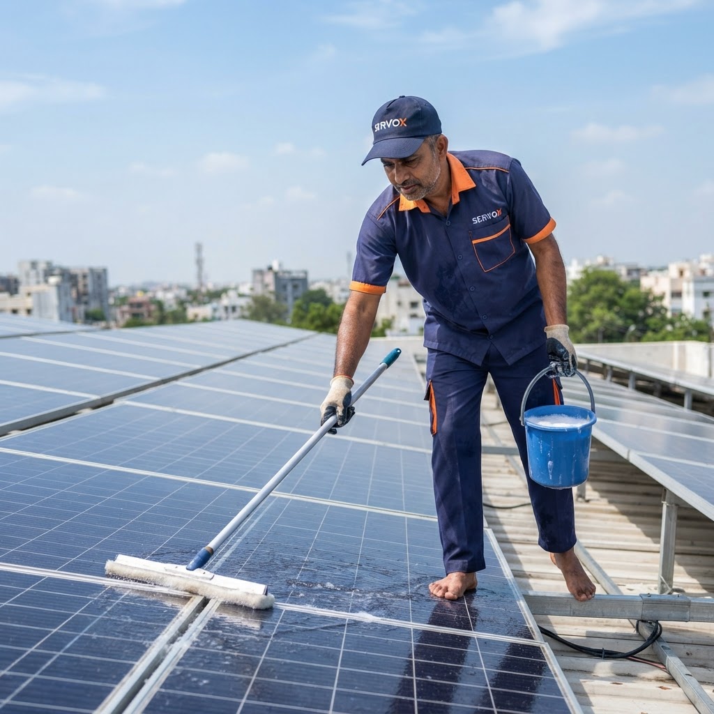 Solar Panel Cleaning