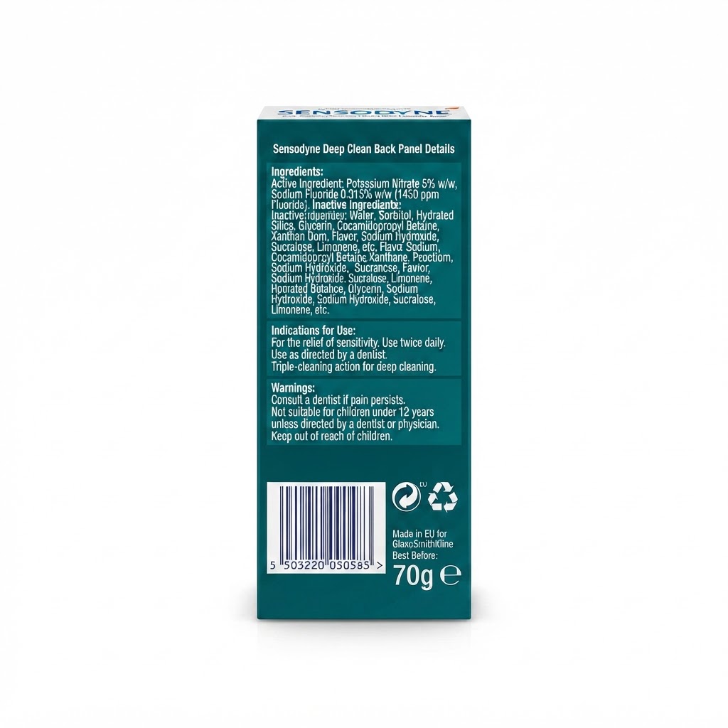 SENSODYNE DEEP CLEAN 70G 3
