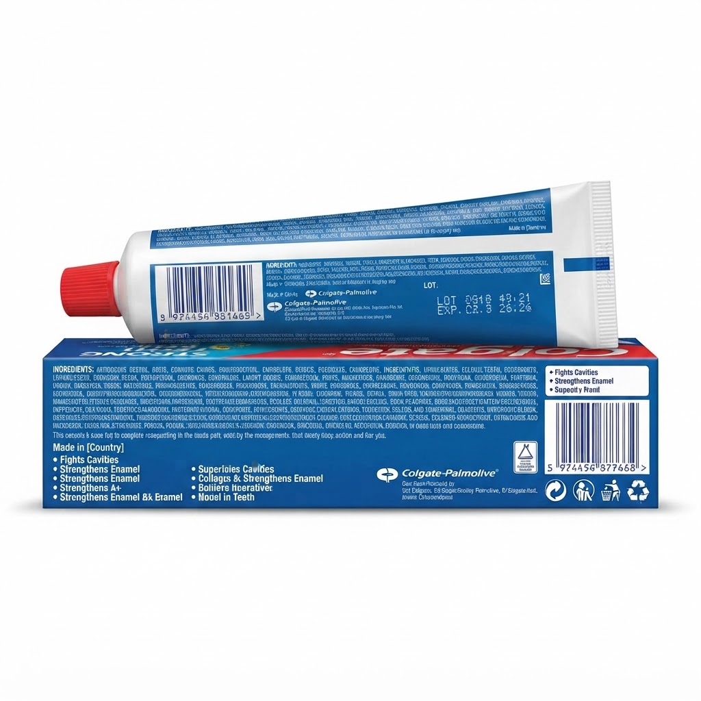 COLGATE STRONG TOOTH PASTE 3