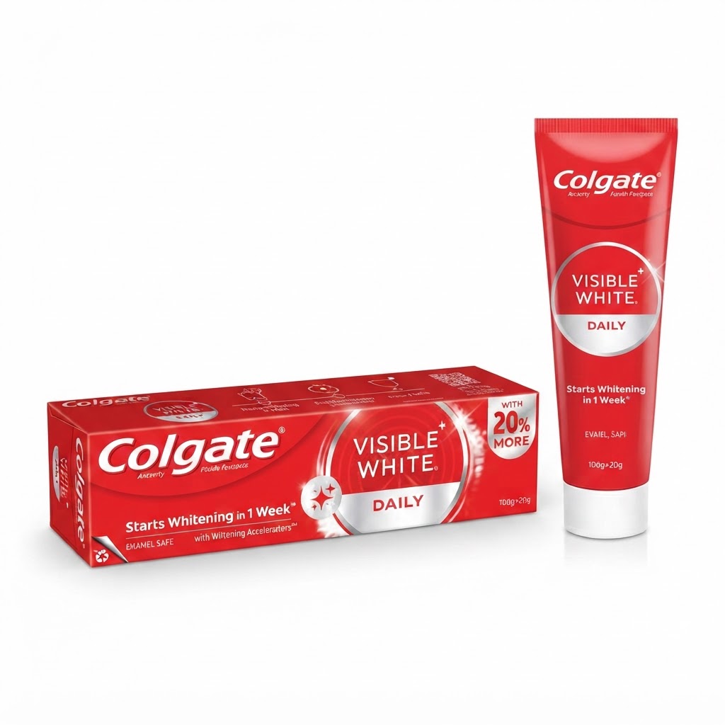 COLGATE VISIBLE WHITE T/P 100G 2