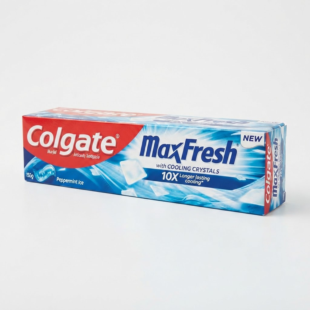 COLGATE MAXFRESH PEPPERMNT ICE T/P 150G 2