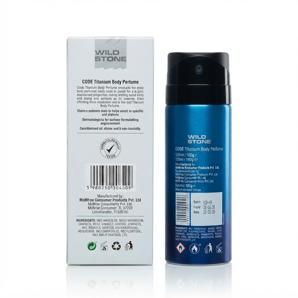 WILD STONE CODE TITANIUM DEO 120ML 3