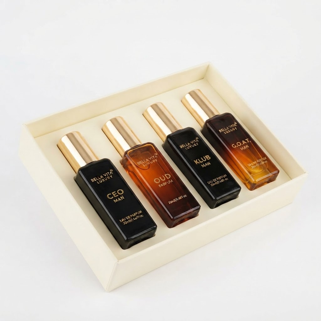 BELLA VITA LUXURY PERFUME GIFT SET MAN 20ML*4N 2