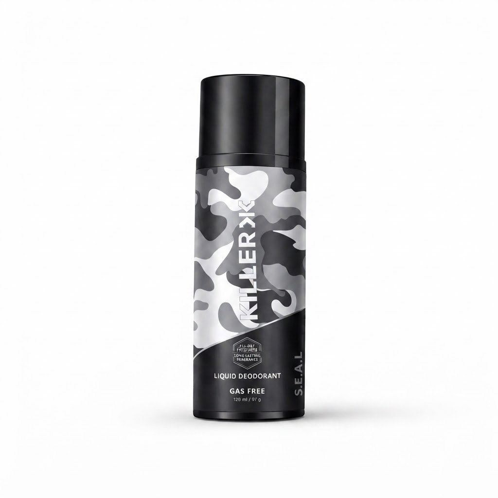 KILLER S.E.A.L GAS FREE LIQUID DEODRANT 120ML 2