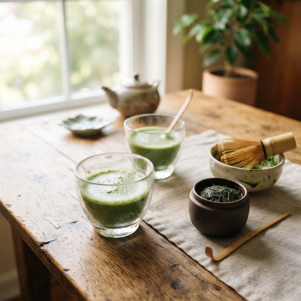 Premium Green Tea — Healthy & Fresh