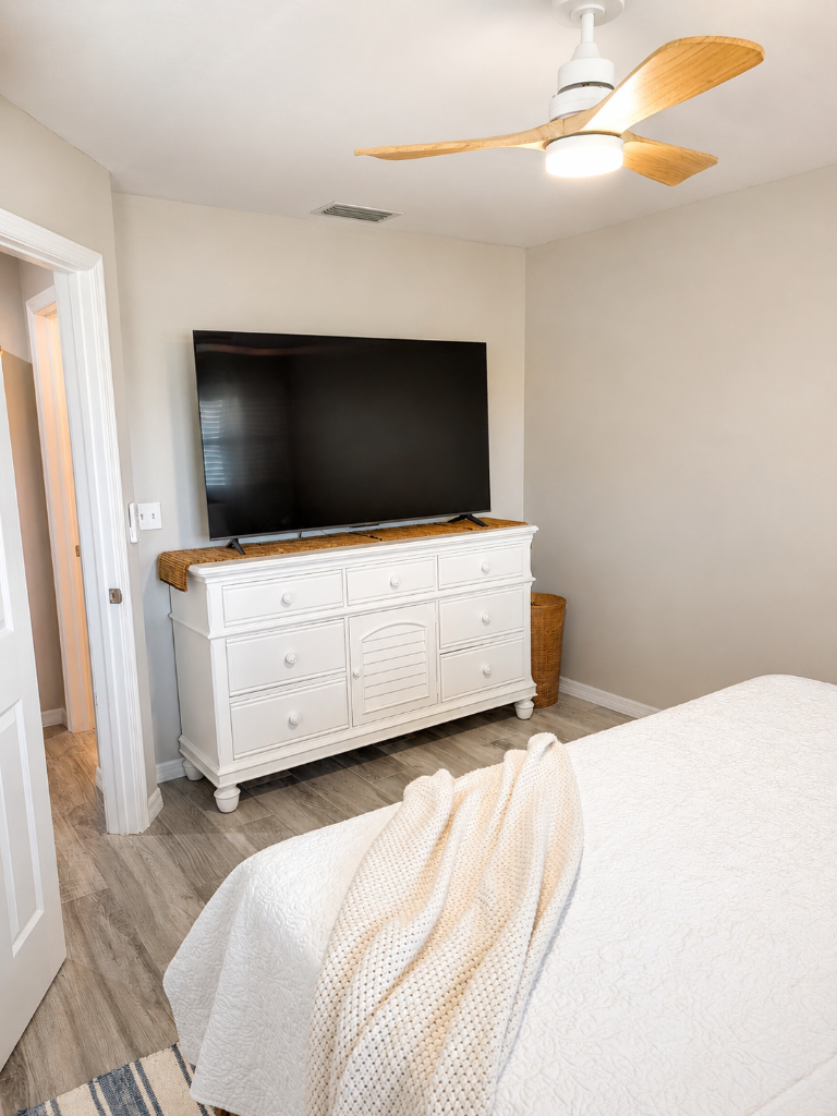 Bedroom TV & Dresser