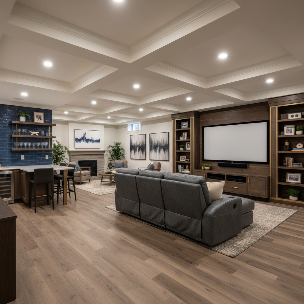 Basement Entertainment Suite