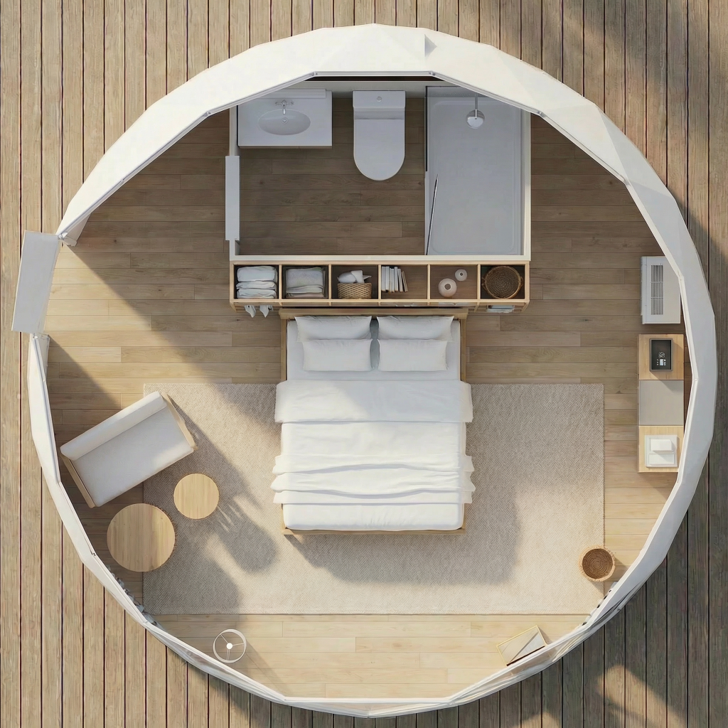Bagno interno Bubble Tent