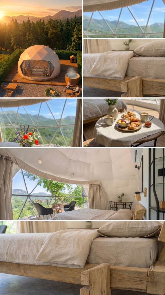 Suite Bubble Tent - zona notte