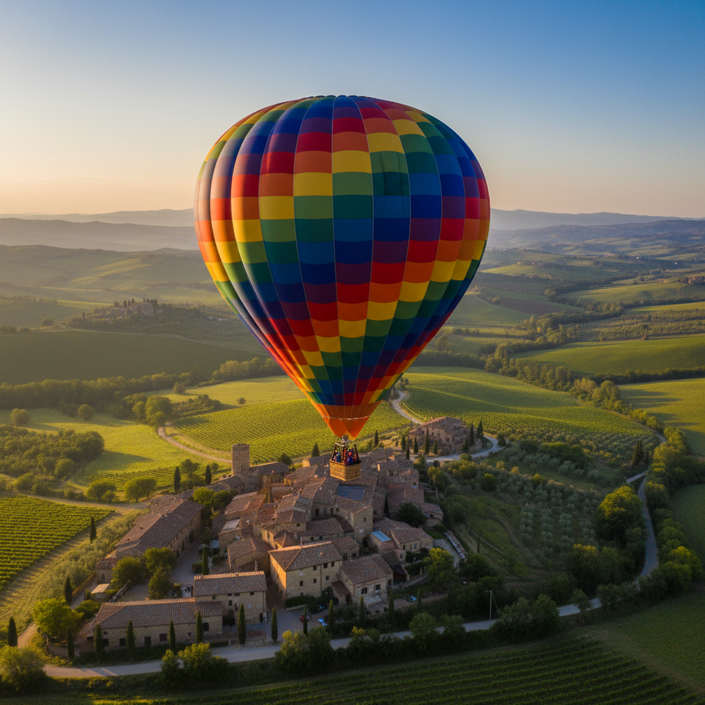 Hot air balloon experience