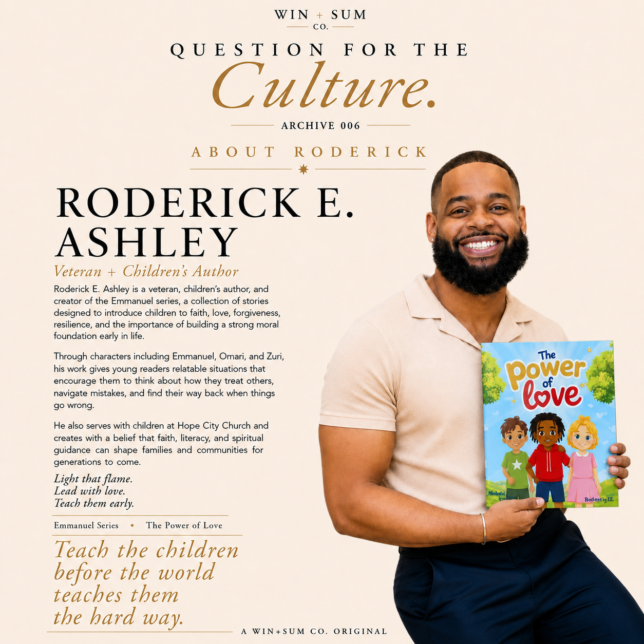 Roderick E. Ashley — Bio