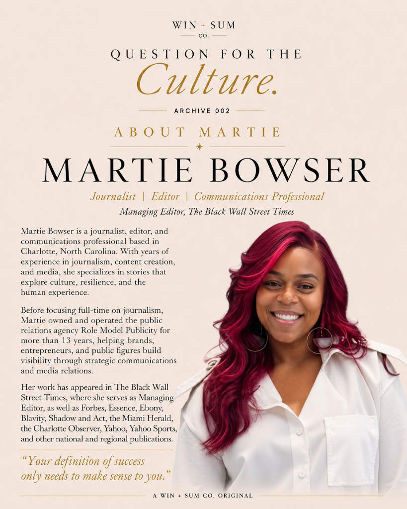 Martie Bowser — Bio