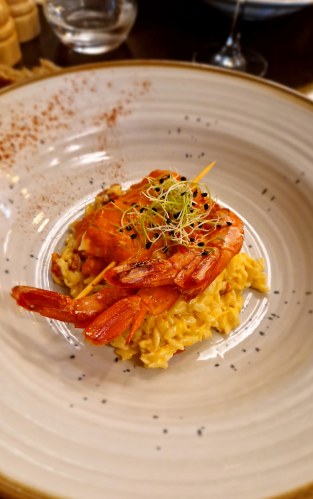 Risotto aux crevettes
