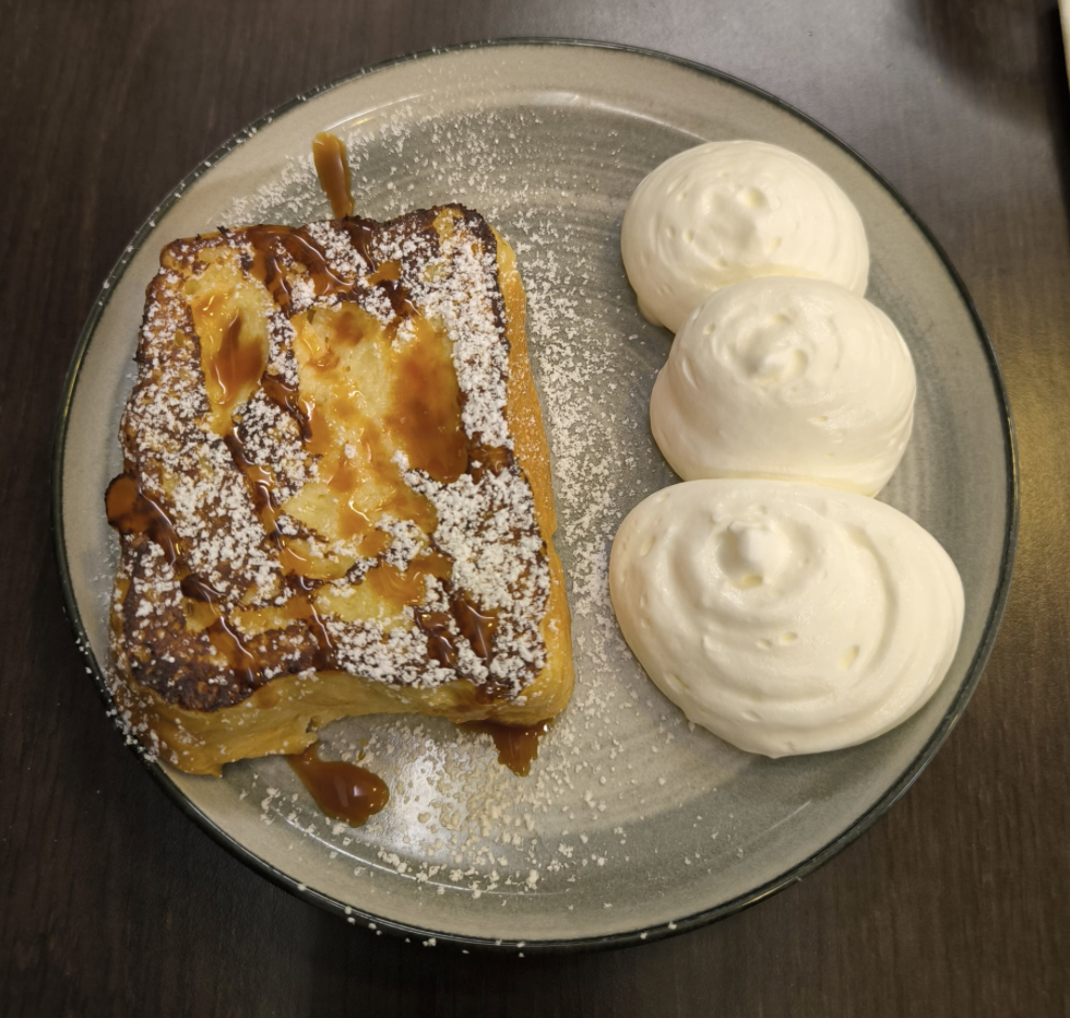 Pain perdu caramel