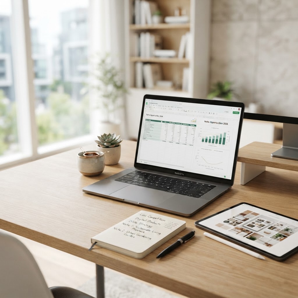 Low Competition Niches for Digital Products 2026