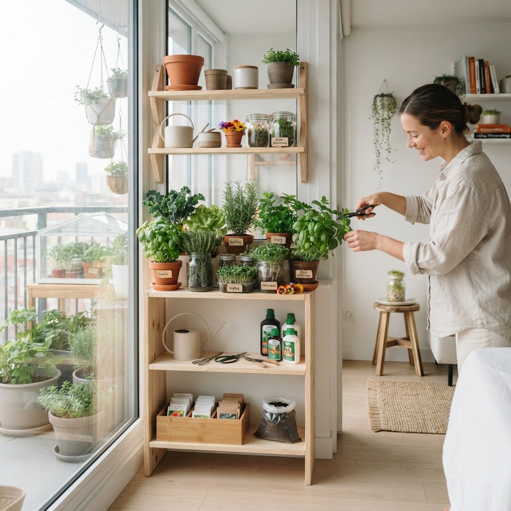How to Start a Micro-Homestead in an Apartment