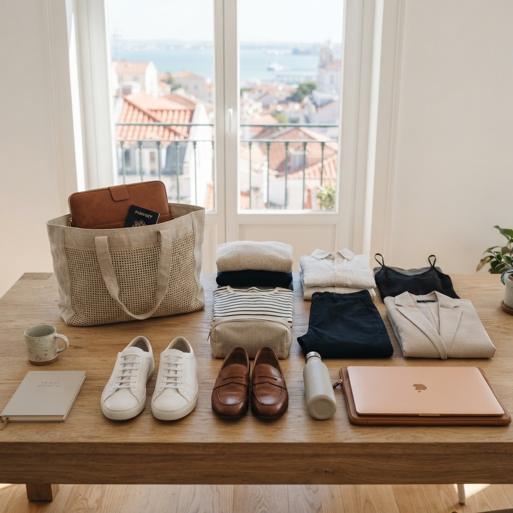 How to Build a Capsule Wardrobe for Remote Work Travel