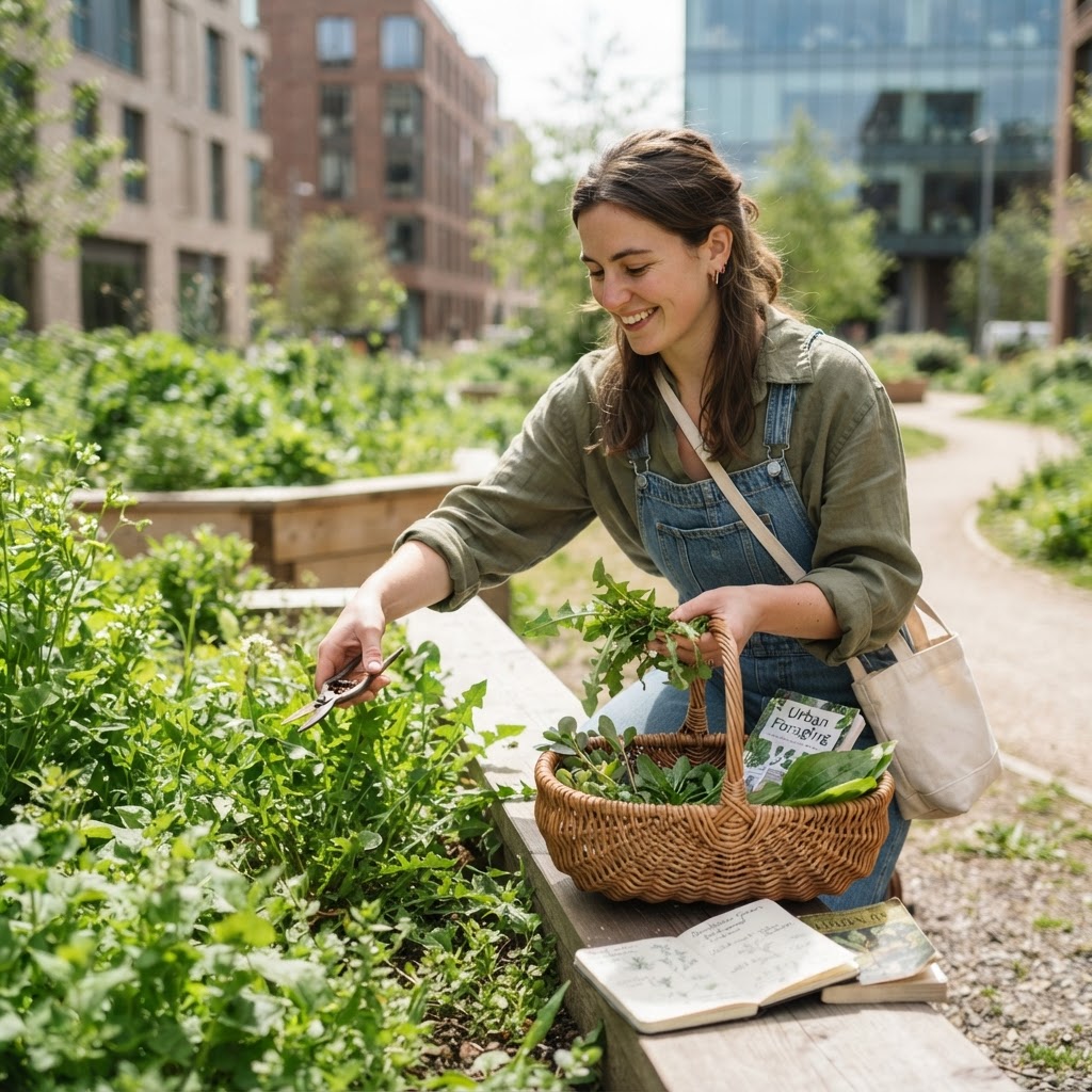 Beginner Guide to Foraging Urban Edible Plants: City Survival