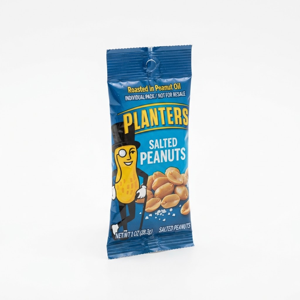 Planters Salted Peanuts - Classic salted peanuts available at Pickle Bites Hollywood FL