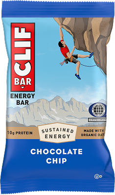CLIF Bar - Wholesome energy bar packed with carbs, protein & fiber available at Pickle Bites Hollywood FL
