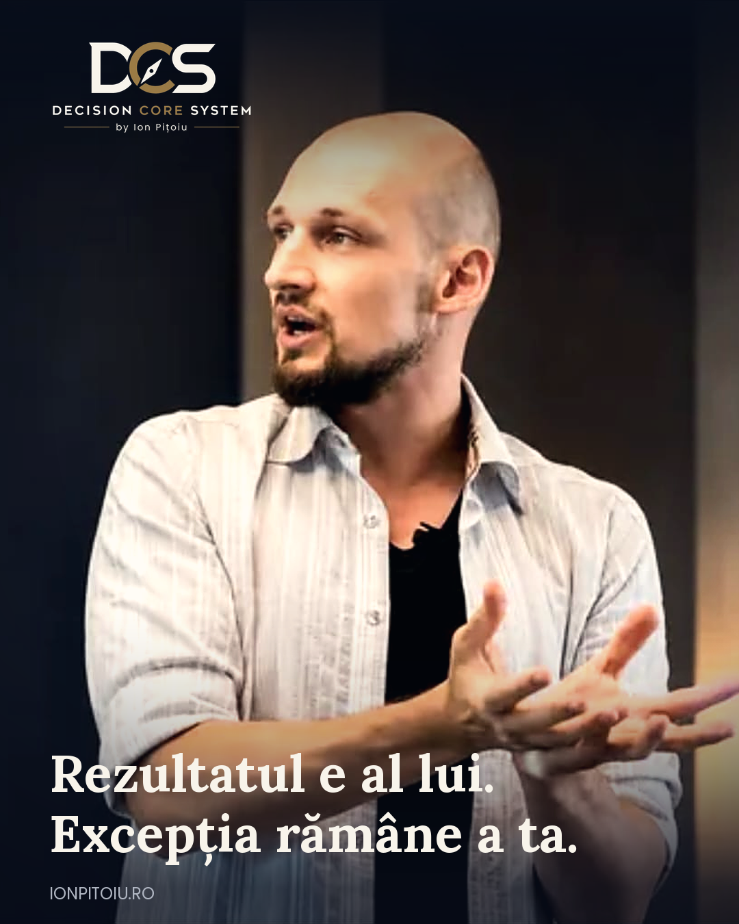 Rezultatul e al lui. Excepția rămâne a ta.