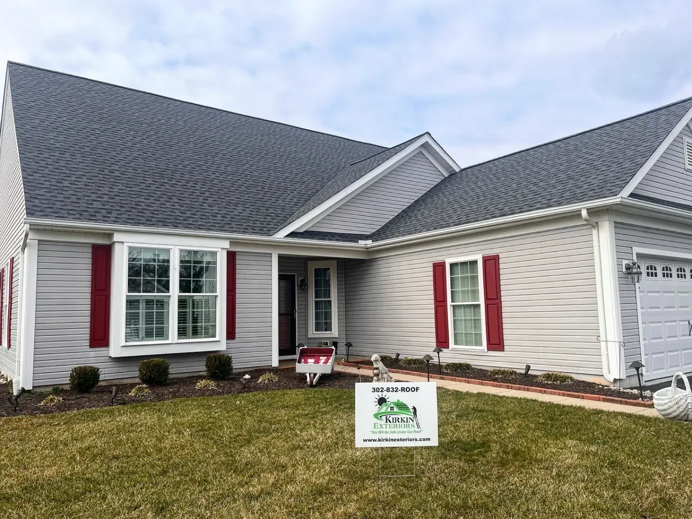 Professional roof inspection