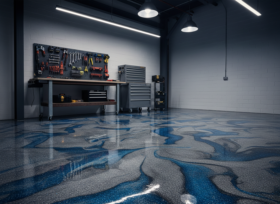 Epoxy Floor Coatings in San Jose CA by Epoxy Renovations