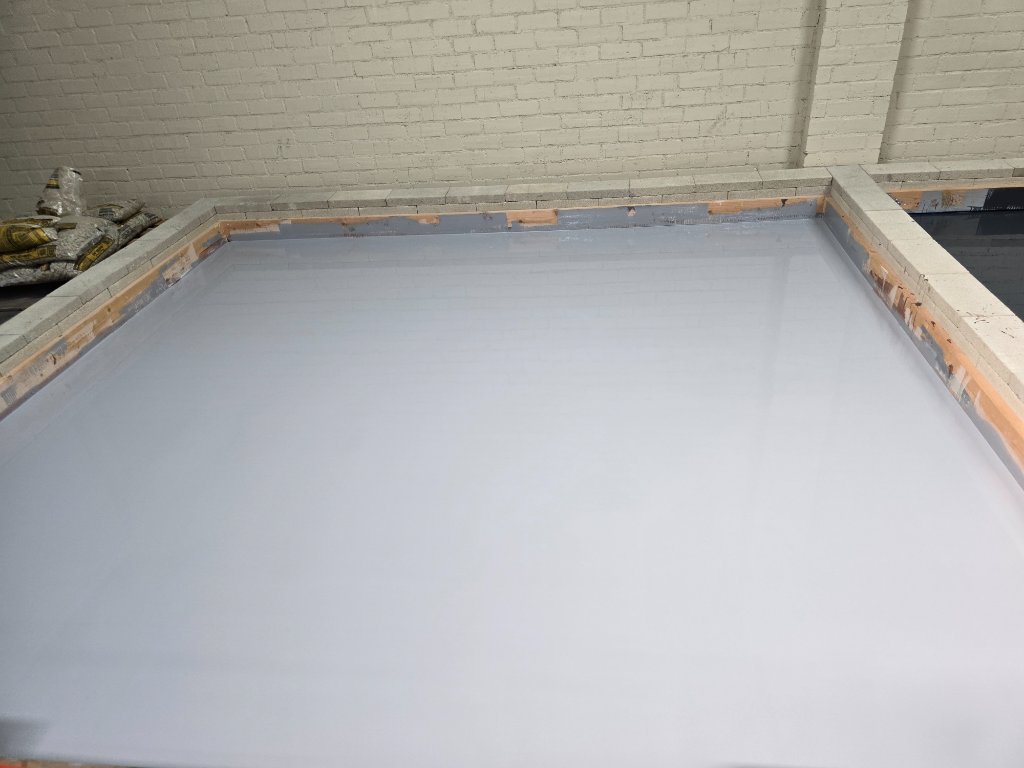 Solid gray epoxy floor coating garage or commercial space San Jose CA