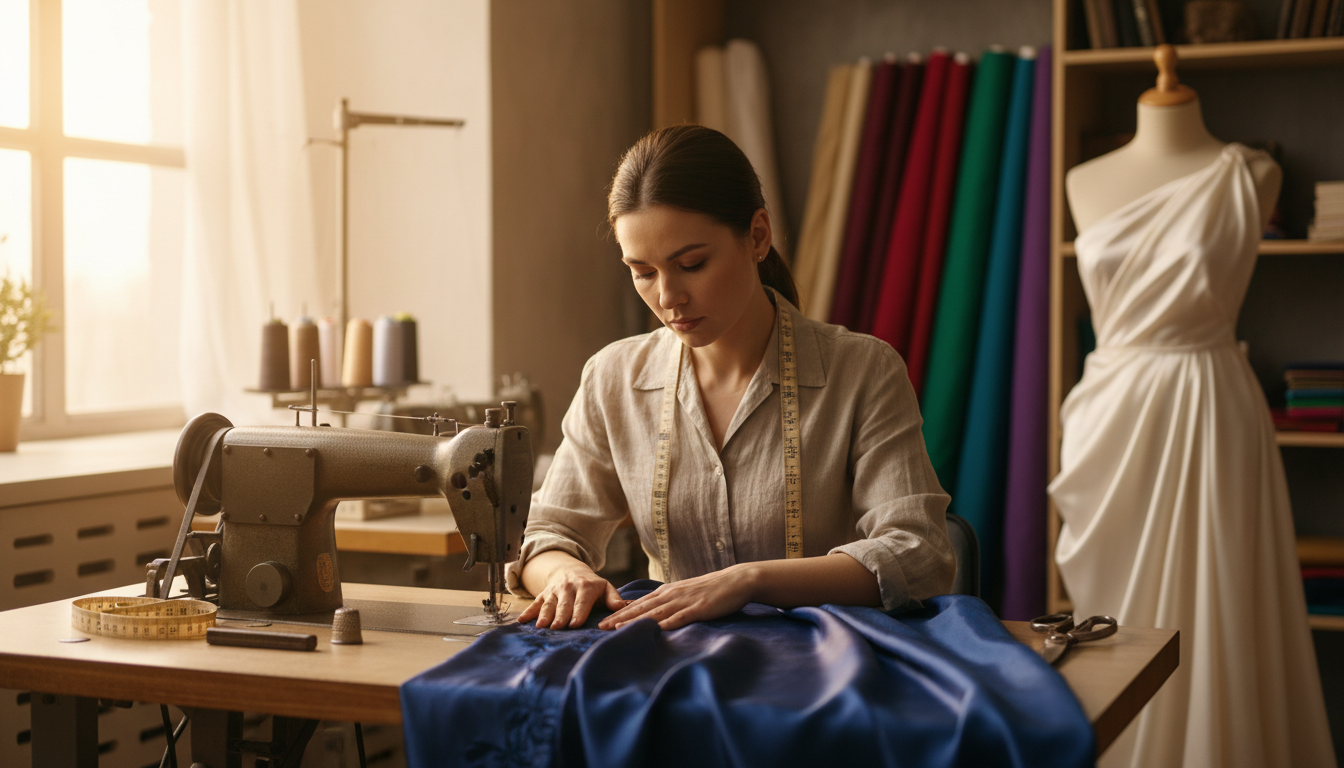 Alterations business website hero — Expert Alterations, Perfect Fit