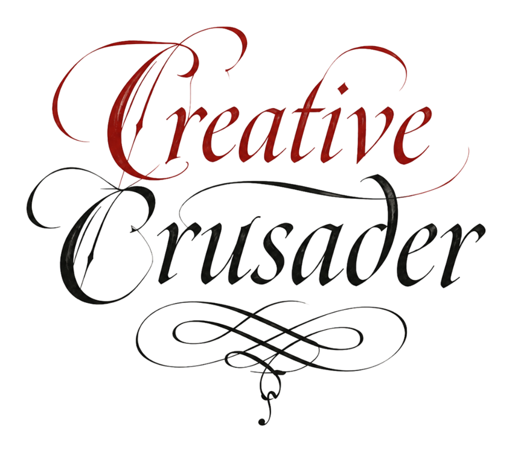 Creative Crusader Red Black wordmark