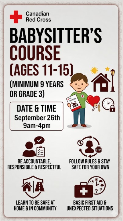 Red Cross Babysitter's Course