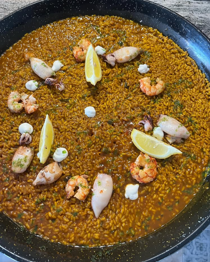 Paella de la casa