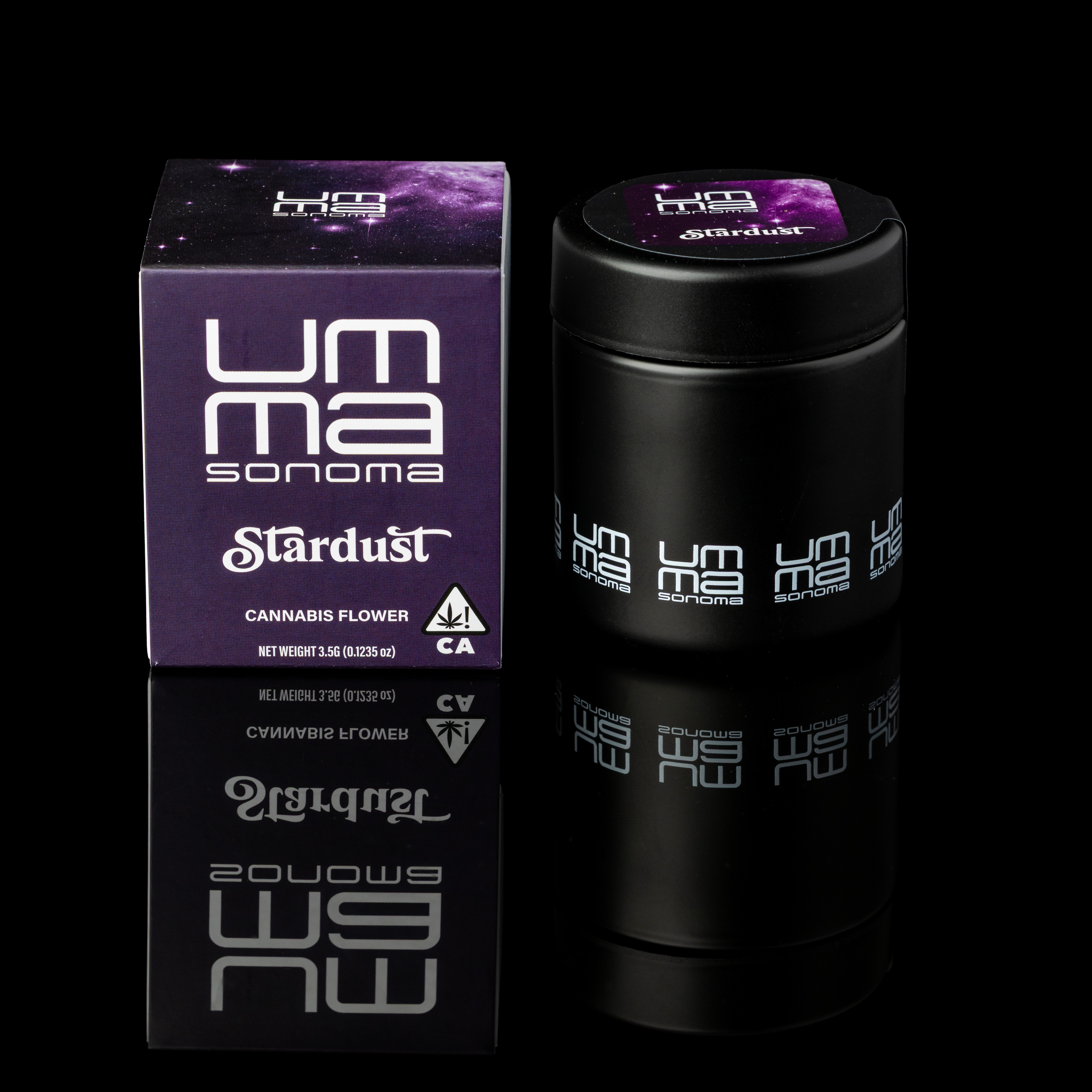 Stardust jar and packaging