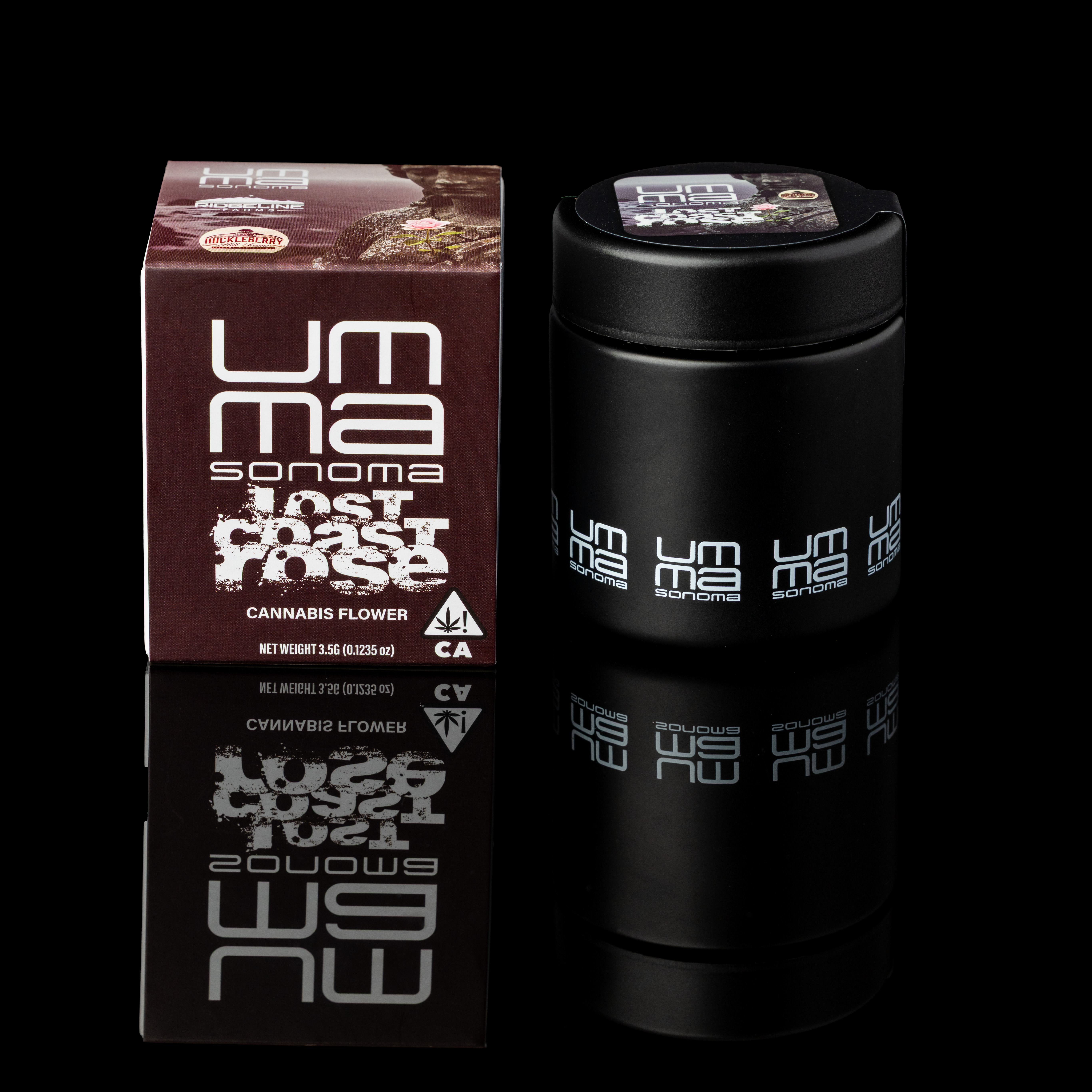 Lost Coast Rose jar and packaging